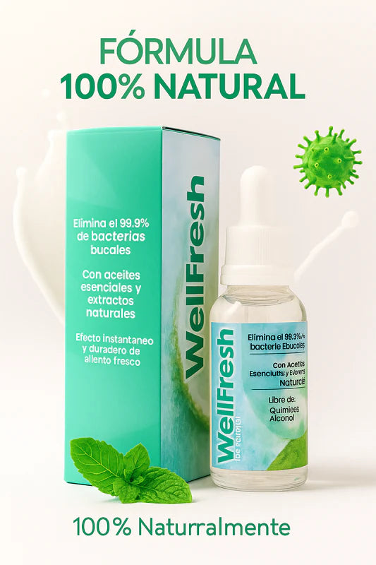 Well Fresh elimina el mal aliento