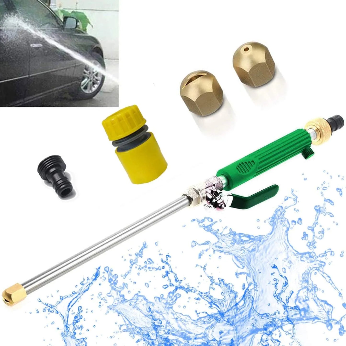 MANGUERA A PRESION PARA VEHICULOS: Lava tu vehículo sin gastar más🏍️🚗