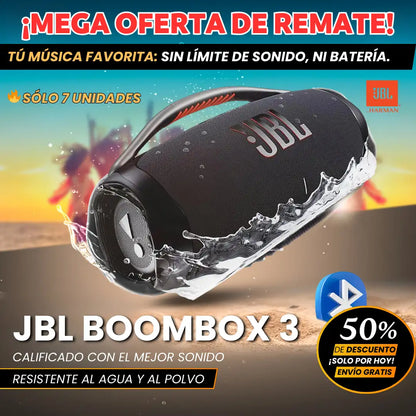 JBL Boombox 3: Calidad de sonido superior🔊🎵