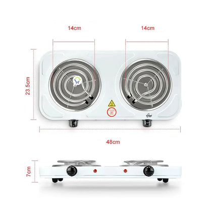 Estufa Electrica 2 Puestos 5 Niveles: Cocina donde quieras