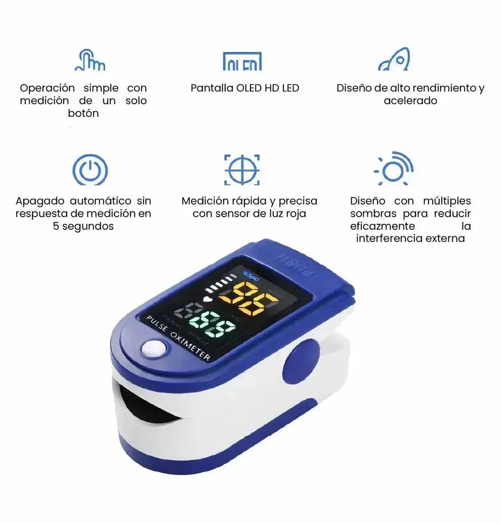 Tensiometro + glucometro y oximetro