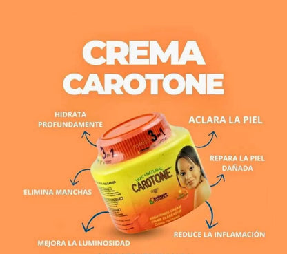 Crema aclarante carotone 135 ML: Dile Adiós a las manchas oscuras